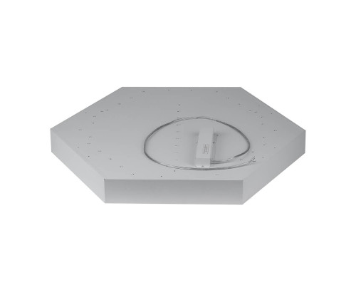 Подвесной светодиодный cветильник Geometria ЭРА Hexagon SPO-121-W-40K-038 38Вт 4000К белый Б0050550 Подвесной светодиодный cветильник Geometria ЭРА Hexagon SPO-121-W-40K-038 38Вт 4000К белый Б0050550