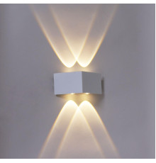 Уличный настенный светодиодный светильник Reluce 86856-9.2-001KT LED4W WT