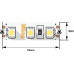 Светодиодная лента SWG 9,6W/m 120LED/m 3528SMD желтый 5M 000967