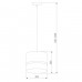 Подвесной светильник TK Lighting 6693 Paglia
