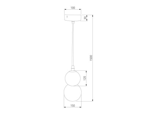 Подвесной светильник Eurosvet Polar 50251/1 LED серый Подвесной светильник Eurosvet Polar 50251/1 LED серый