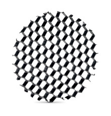 Рассеиватель Ideal Lux Smile Honeycomb Per Tracklights 20/30W 190181