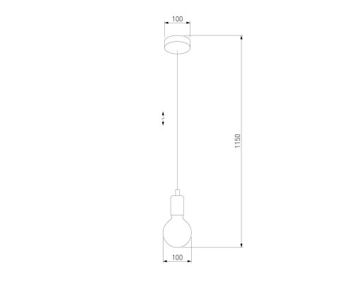 Подвесной светильник TK Lighting 1903 Retro