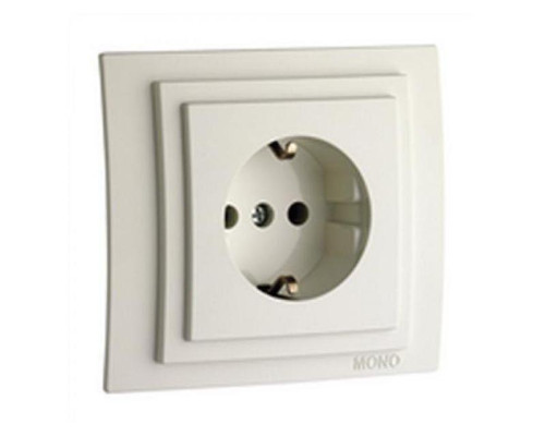 Розетка 2К+З Mono Electric Despina/ Larissa 16A 250V винтовое подключение слоновая кость 500-000121-117 Розетка 2К+З Mono Electric Despina/ Larissa 16A 250V винтовое подключение слоновая кость 500-000121-117