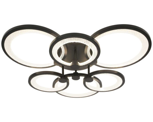 Светильник потолочный светодиодный ЭРА Модерн С ДУ Odry CLL-1-117-RC BK Б0069752