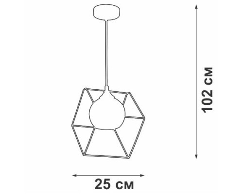 Подвесной светильник Vitaluce V47360-13/1S Подвесной светильник Vitaluce V47360-13/1S