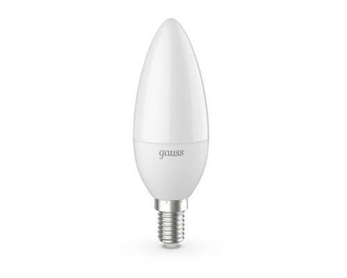 Лампа светодиодная Gauss E14 6.5W 4100К матовая 103101207 Лампа светодиодная Gauss E14 6.5W 4100К матовая 103101207