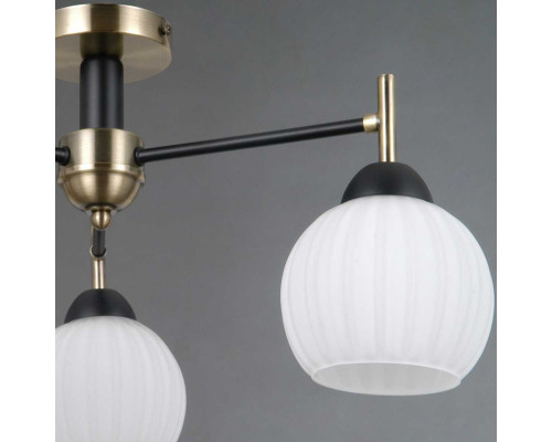Светильник потолочный Illumico IL0579-3CSQ-25 BK AB TRENTO