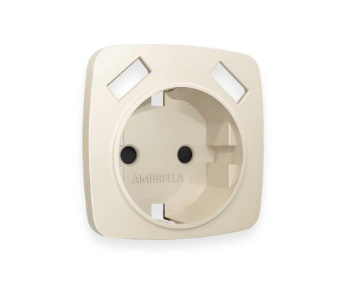 Лицевая панель розетки AMBRELLA VOLT OP3290 Лицевая панель розетки AMBRELLA VOLT OP3290