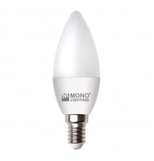 Лампа светодиодная Mono Electric lighting E14 3W 3000K матовая 100-030014-301