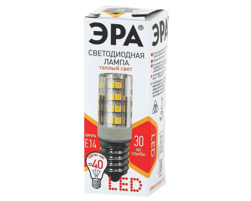 Лампа светодиодная ЭРА E14 5W 2700K прозрачная LED T25-5W-CORN-827-E14 Б0033030 Лампа светодиодная ЭРА E14 5W 2700K прозрачная LED T25-5W-CORN-827-E14 Б0033030