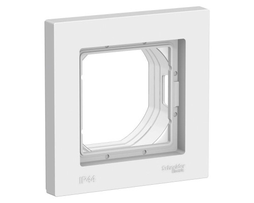 Рамка 1-постовая Systeme Electric AtlasDesign Aqua белая ATN440101 Рамка 1-постовая Systeme Electric AtlasDesign Aqua белая ATN440101