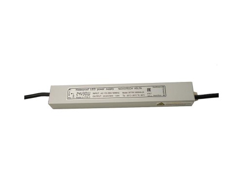 Блок питания Novotech Velta 24V 30W IP67 1,25A 357781