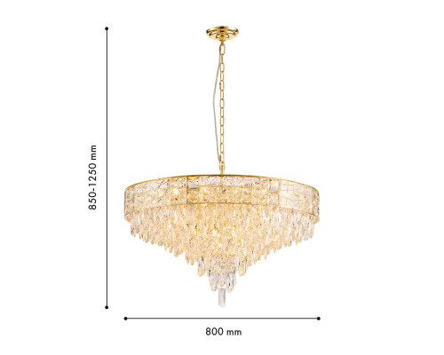 Подвесная люстра Favourite Elysium 4720-18P