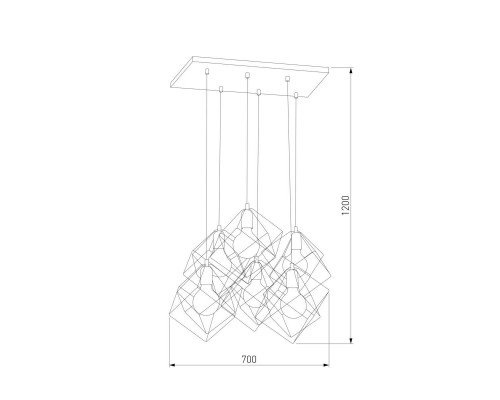 Подвесной светильник TK Lighting 191 Alambre