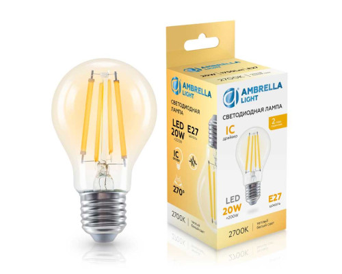 Лампа светодиодная Лон A60 20W 2700K Ambrella light Bulding 602013 Лампа светодиодная Лон A60 20W 2700K Ambrella light Bulding 602013