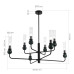 Подвесная люстра ST Luce Medea SL1244.403.08