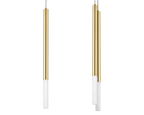 L3T747133 Люстра TUBO LED 15W 750LM 360G ЗОЛОТО 3000K L3T747133 Люстра TUBO LED 15W 750LM 360G ЗОЛОТО 3000K