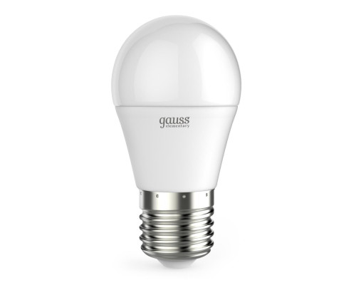 Лампа светодиодная Gauss E27 12W 4100K матовая 53222