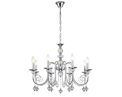Подвесная люстра Escada Shine 678/8PL Chrome Подвесная люстра Escada Shine 678/8PL Chrome