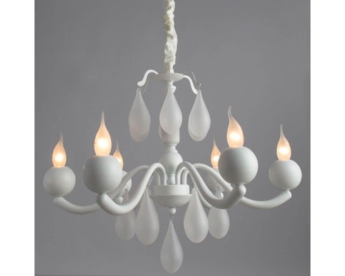 Подвесная люстра Arte Lamp Sigma A3229LM-6WH Подвесная люстра Arte Lamp Sigma A3229LM-6WH