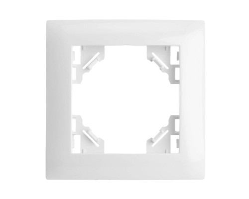 Рамка 1-постовая Stekker Эрна Элегант белый PFR00-9011-01 49629 Рамка 1-постовая Stekker Эрна Элегант белый PFR00-9011-01 49629