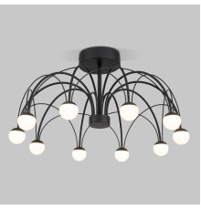 Потолочная светодиодная люстра Eurosvet Ragno 90035/10 LED черный