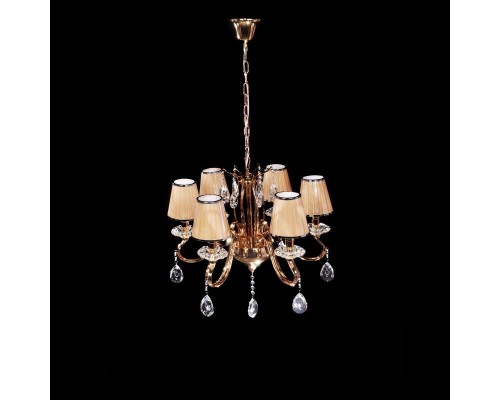 Подвесная люстра Lumina Deco Finezzia LDP 9267-6 GD Подвесная люстра Lumina Deco Finezzia LDP 9267-6 GD