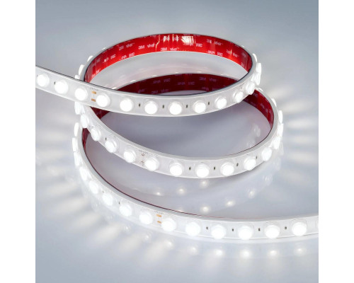 Светодиодная лента герметичная Arlight 21W/m 42LED/m 2835SMD холодный белый 5М FLT-PS-A42-23mm 24V 040917