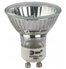 Лампа галогенная ЭРА GU10 35W 2700K прозрачная GU10-JCDR (MR16) -35W-230V C0027385