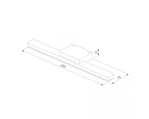 Подсветка для зеркал Elektrostandard Protect LED алюминий MRL LED 1111 a052872