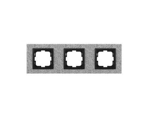Рамка 3-постовая Mono Electric Style Granit белый гранит 107-600000-162 Рамка 3-постовая Mono Electric Style Granit белый гранит 107-600000-162