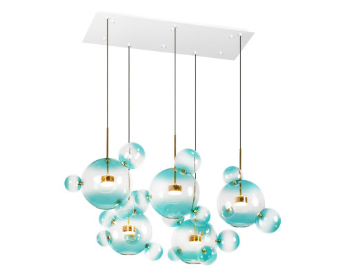 Подвесной светодиодный светильник Loft IT Bolle 2027-S5 Blue Подвесной светодиодный светильник Loft IT Bolle 2027-S5 Blue