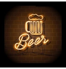 Картина на холсте с LED подсветкой Beer Innova FP00281, 40*40 см (6/162) Б0040130