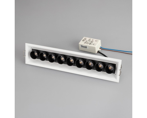 Встраиваемый светодиодный светильник Arlight MS-ORIENT-BUILT-TURN-TC-S67x300-20W Warm3000 037210