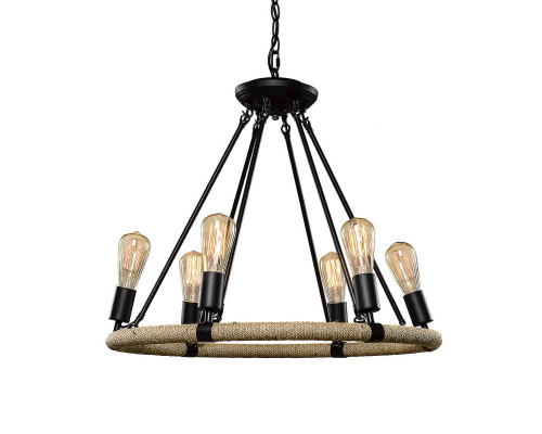 Подвесная люстра Loft IT Rope Filament Loft1861/6 Подвесная люстра Loft IT Rope Filament Loft1861/6