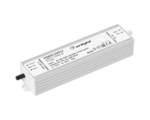 Блок питания Arlight ARPV-60B 12V 60W IP67 5A 020006 Блок питания Arlight ARPV-60B 12V 60W IP67 5A 020006