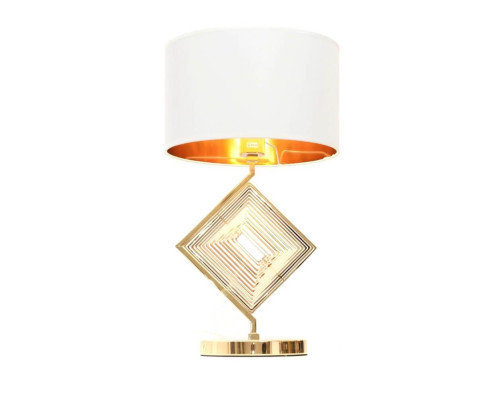 Настольная лампа Lumina Deco Fabi LDT 5529 F.GD+WT Настольная лампа Lumina Deco Fabi LDT 5529 F.GD+WT