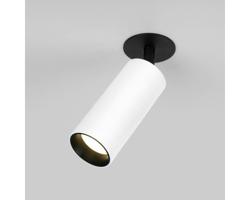 Встраиваемый светодиодный спот Elektrostandard Diffe 25052/Led белый/черный a058173 Встраиваемый светодиодный спот Elektrostandard Diffe 25052/Led белый/черный a058173
