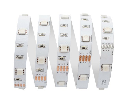 Светодиодная лента Apeyron 7,2W/m 30LED/m 5050SMD разноцветная 3M 217BL Светодиодная лента Apeyron 7,2W/m 30LED/m 5050SMD разноцветная 3M 217BL