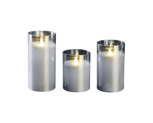 Декоративный светодиодный светильник ФАZA Свечи (3шт) CL7-SET3-sr Декоративный светодиодный светильник ФАZA Свечи (3шт) CL7-SET3-sr