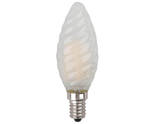 Лампа светодиодная филаментная ЭРА E14 5W 4000K матовая F-LED BTW-5W-840-E14 frost Б0027938