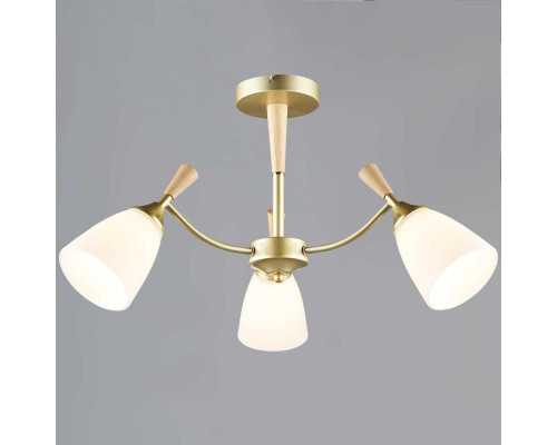 Люстра Reluce 38960-0.3-03 GD+WOOD