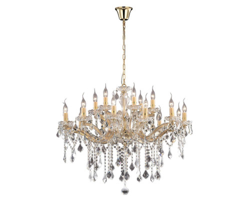 Подвесная люстра Ideal Lux Florian SP18 Oro 075181 Подвесная люстра Ideal Lux Florian SP18 Oro 075181