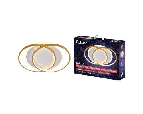 Потолочная люстра Ritter SNELLO 51624 2 Потолочная люстра Ritter SNELLO 51624 2