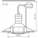 Точечный светильник (в комплекте 3 шт.) Kanlux TRIBIS II L C 23844