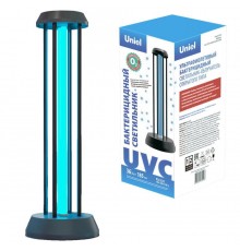 Ультрафиолетовая бактерицидная настольная лампа Uniel UGL-T01A-36W/UVCO Black UL-00007264