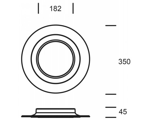 Настенно-потолочный светодиодный светильник Deko-Light Orbit 401009