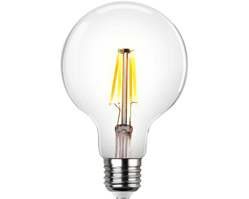 Лампа светодиодная филаментная REV VINTAGE G95 E27 7W 2700K DECO Premium шар 32434 8 Лампа светодиодная филаментная REV VINTAGE G95 E27 7W 2700K DECO Premium шар 32434 8