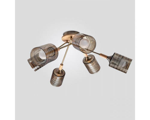 Потолочная люстра IMEX MD.4536-6-S AB Потолочная люстра IMEX MD.4536-6-S AB